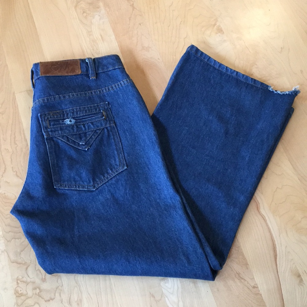 Objects Without Meaning distressed wide leg jeans - image 12